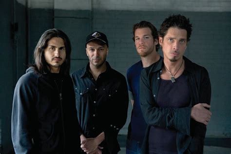 Audioslave band members - It consists of Chris Cornell and the former instrumentalists of Rage Against the Machine; Tom Morello (lead guitar), Tim Commerford (bass and backing vocals) ...